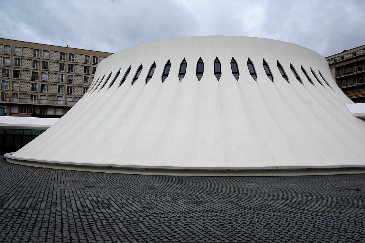 le havre library france free photo