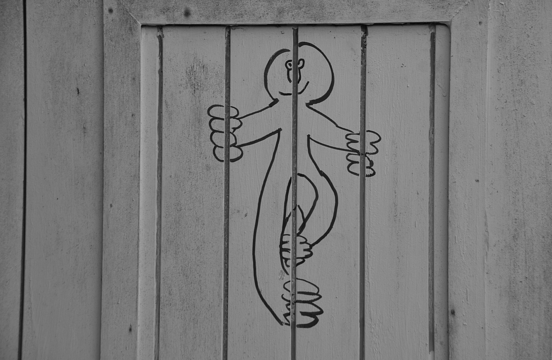 door drawing humor free photo