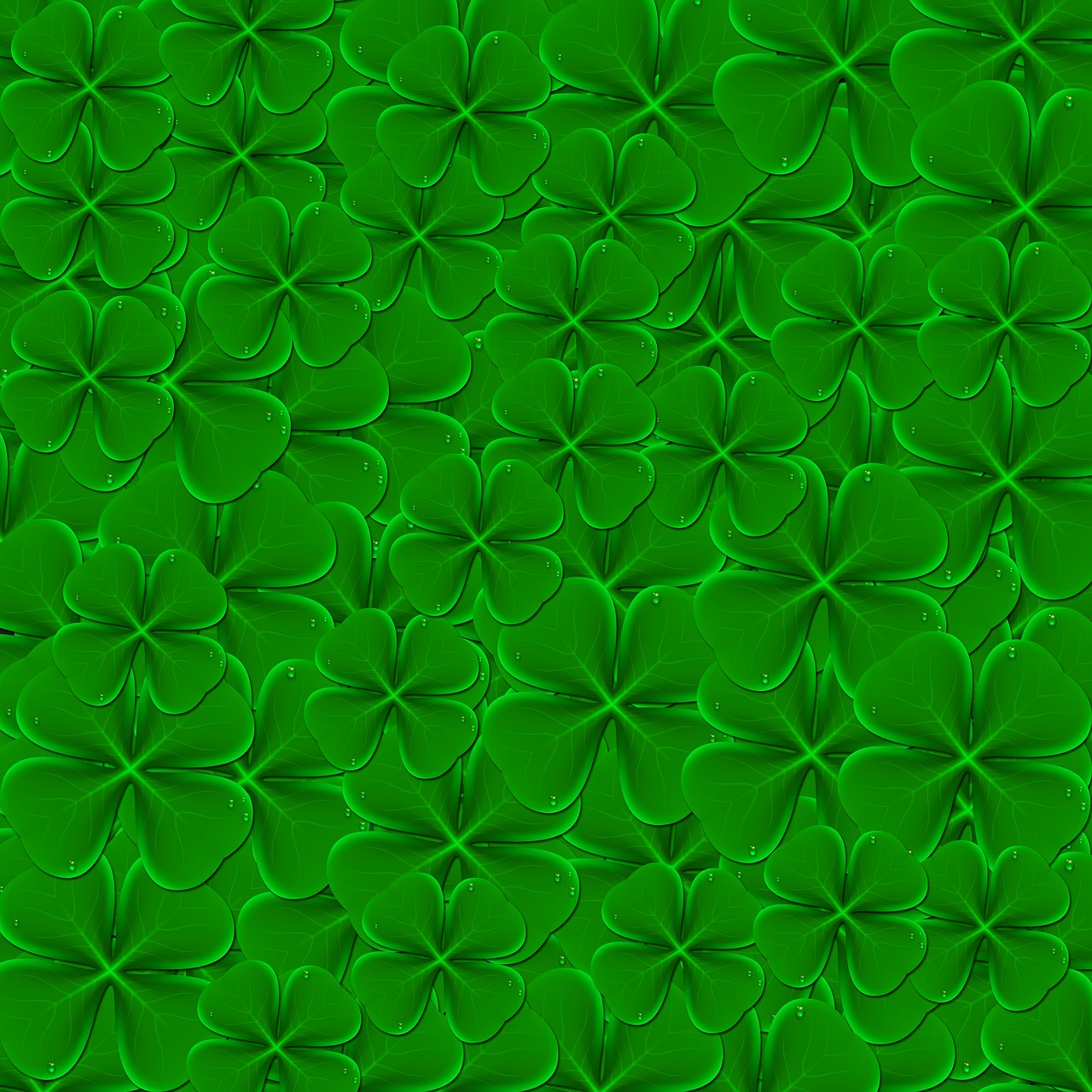 leaf clover background free photo