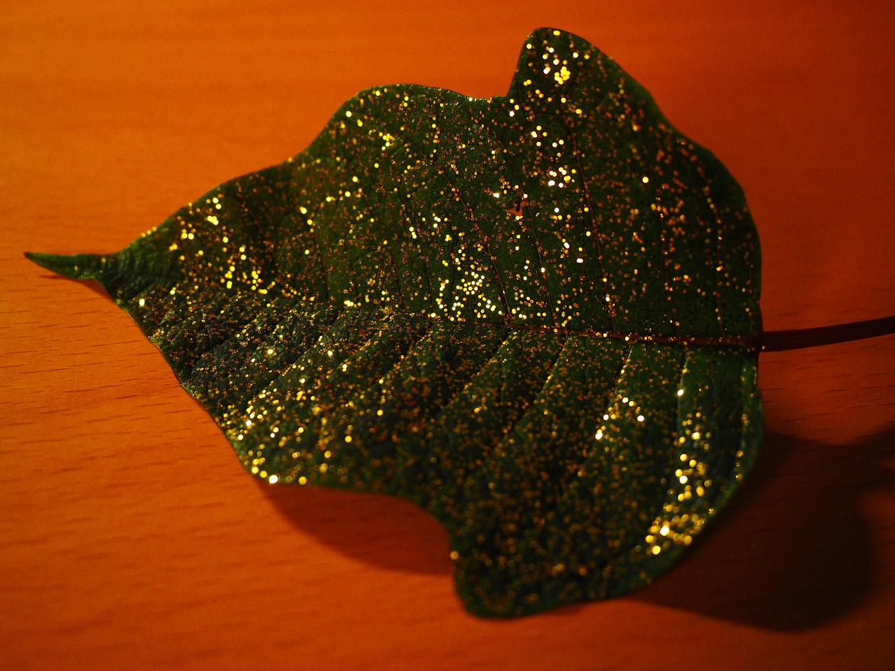 leaf gold gold dust free photo