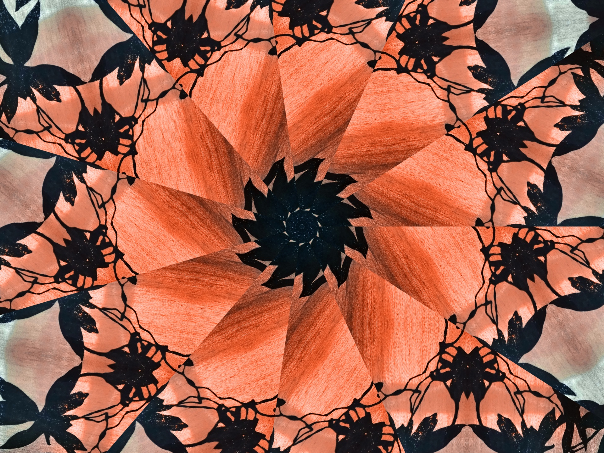 background wallpaper kaleidoscope free photo