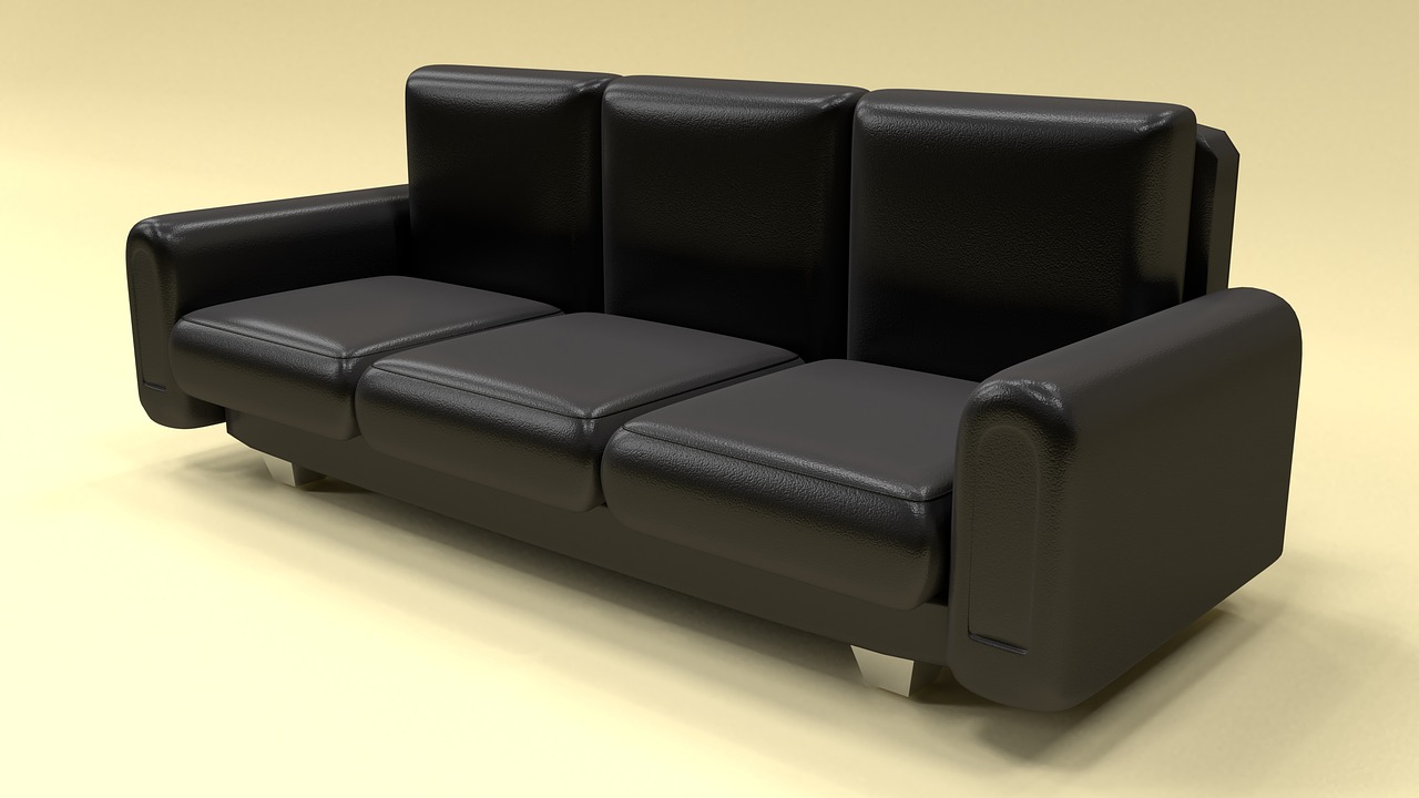 leather sofa  furniture  home free photo