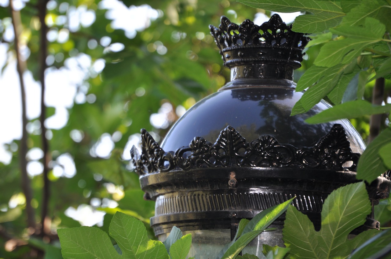 leaves morocco lamp free photo