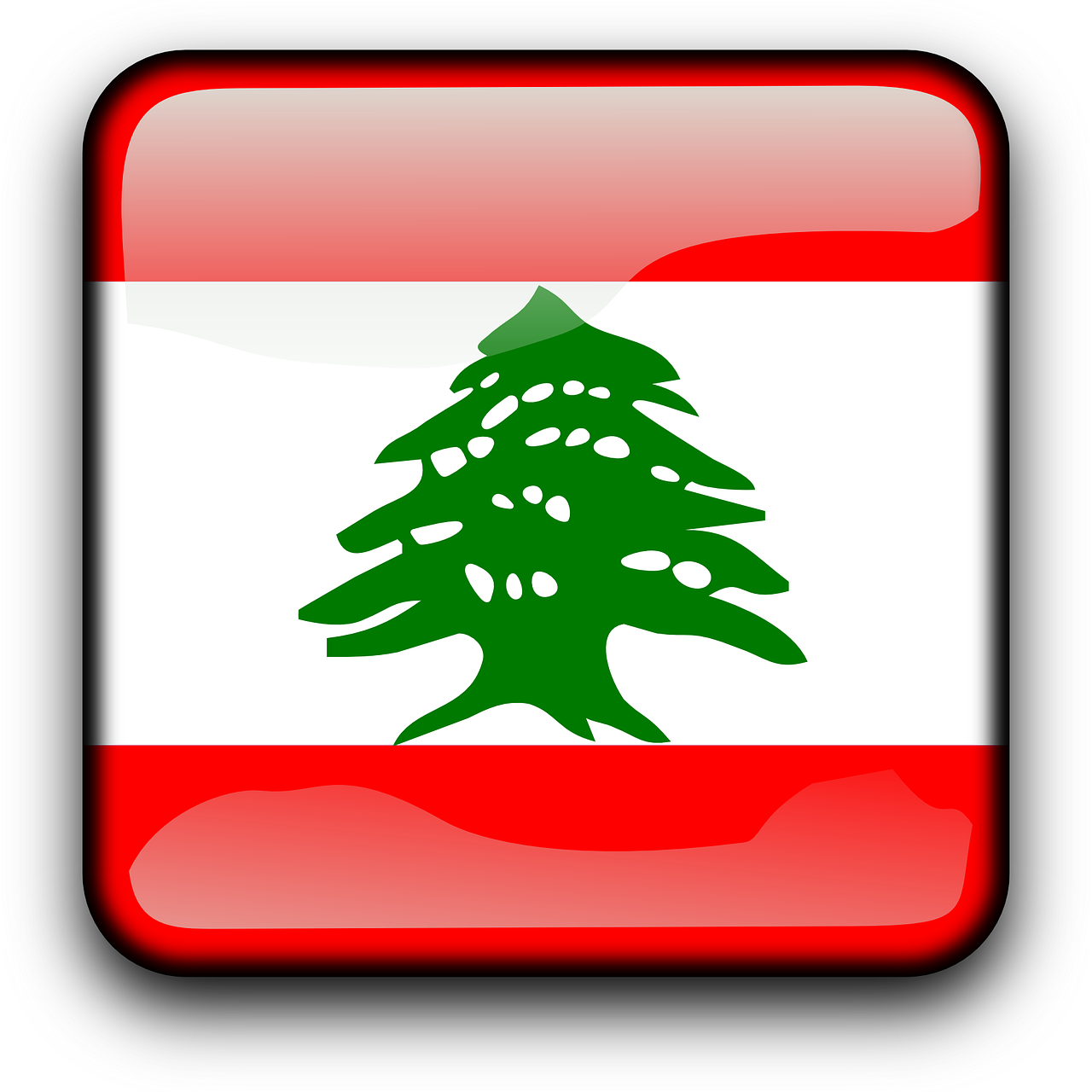lebanon flag country free photo