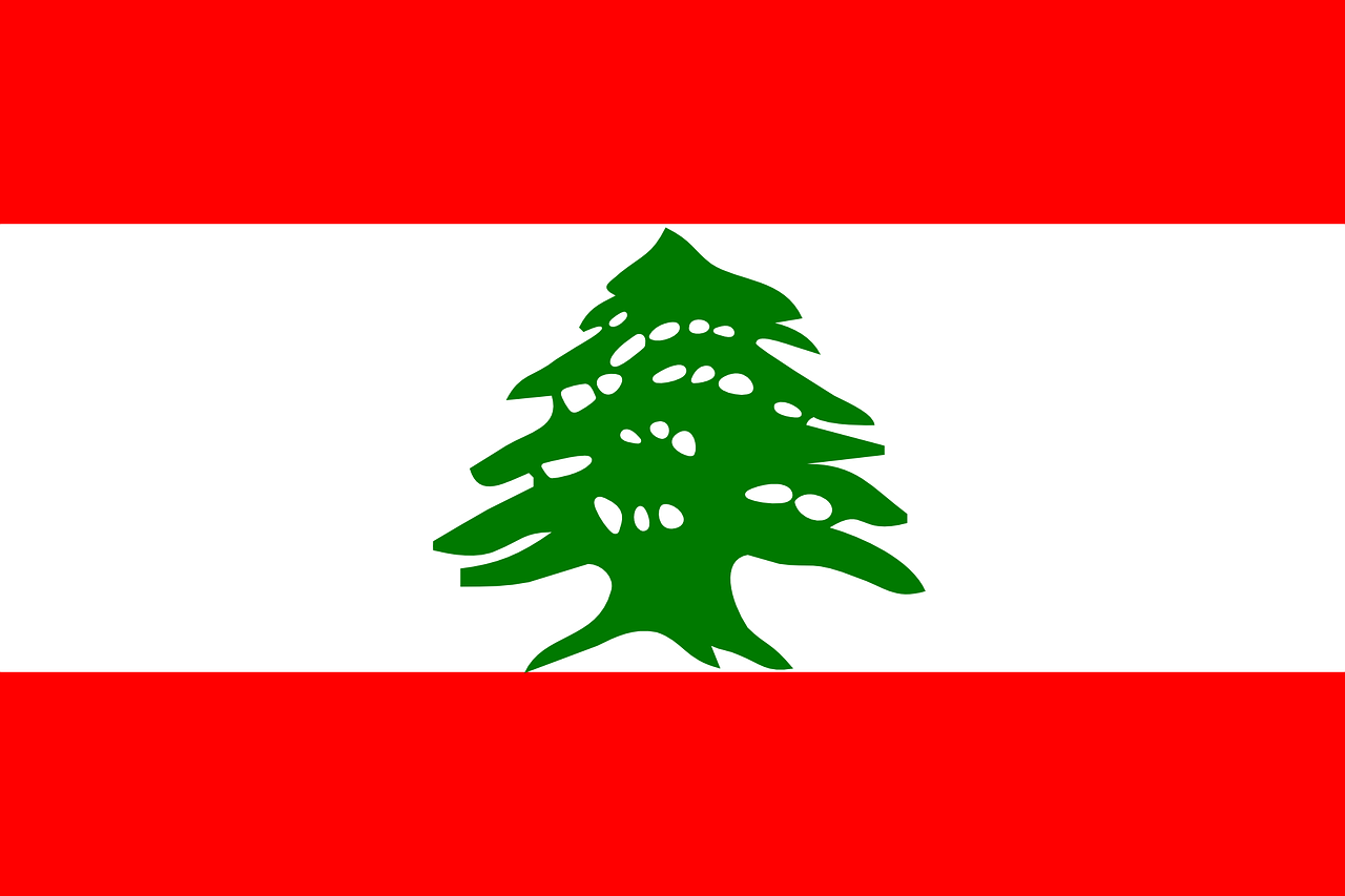 lebanon flag national free photo