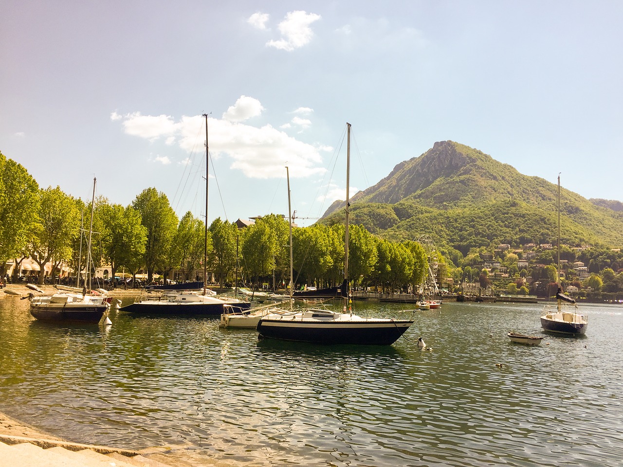 lecco como italy free photo