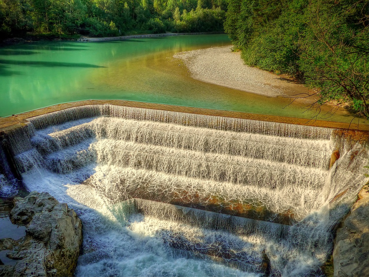 lech river bavaria free photo