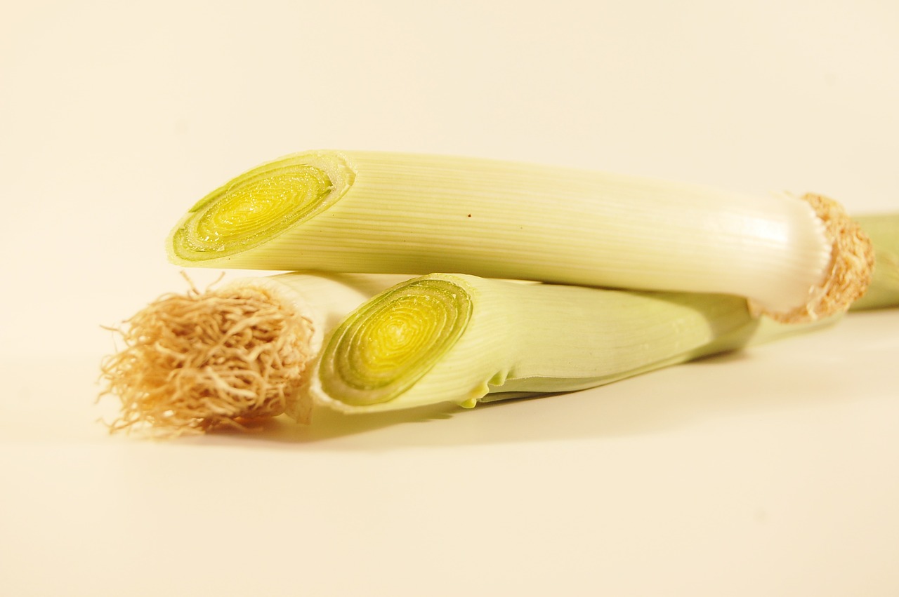 leek vegetables health free photo