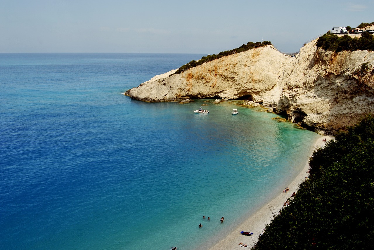 lefkada island greece free photo