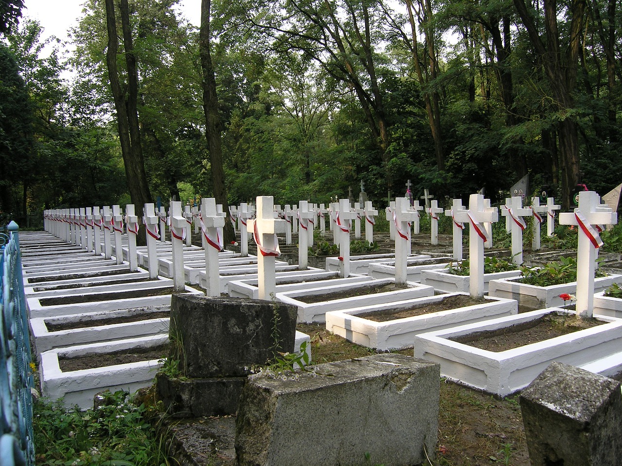 legionary cemetery kovel volyn free photo