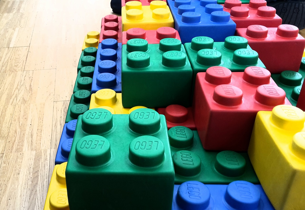 lego building blocks colorful free photo