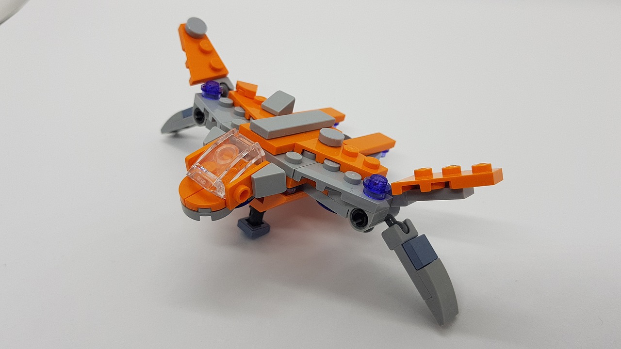 lego  plane  toy free photo