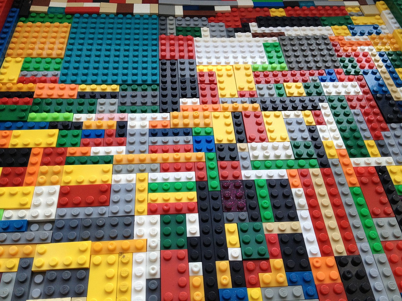 lego puzzle board free photo