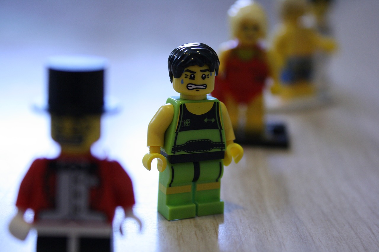 lego figure angry free photo