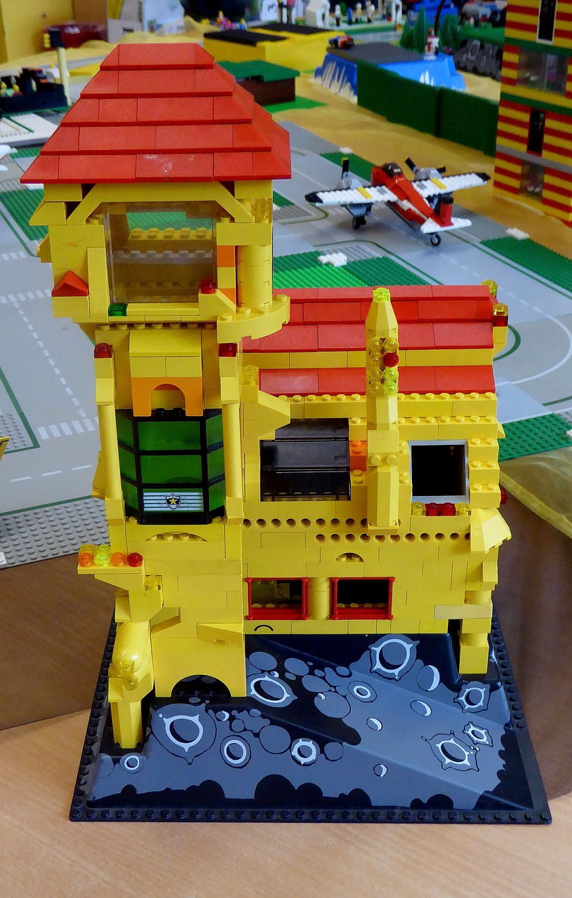 lego blocks lego build colorful yellow free photo