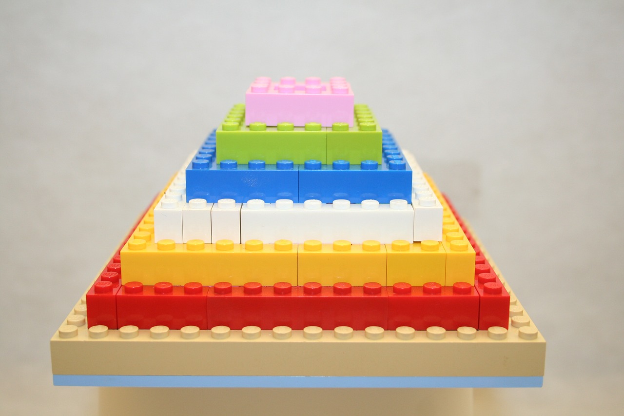 lego pyramid toys free photo
