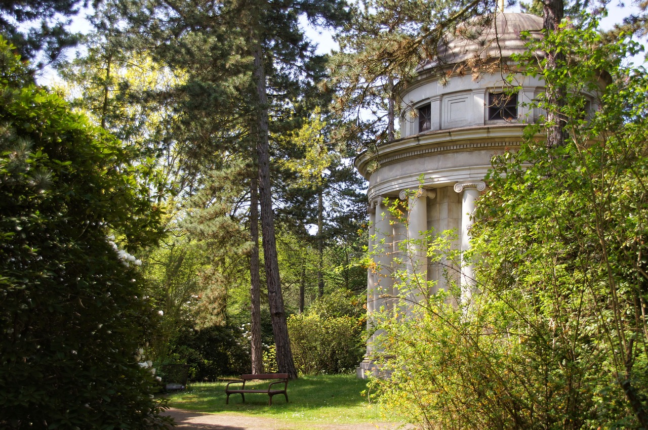 leipzig southern cemetery mausoleum free photo