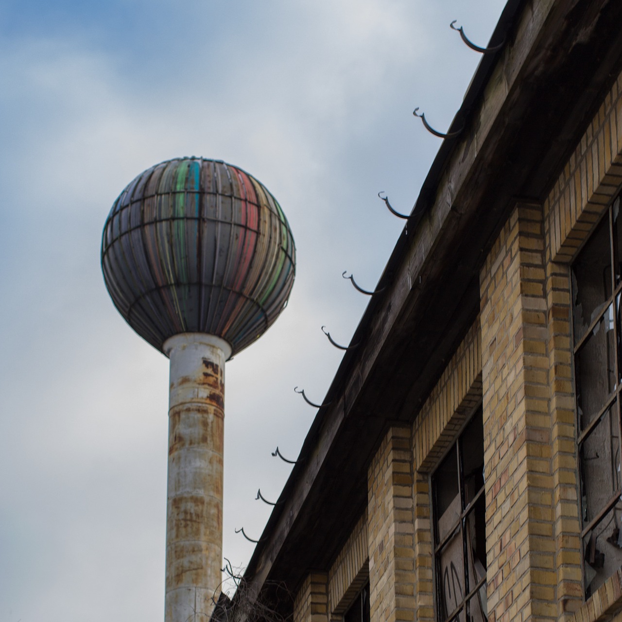 leipzig colorful places of interest free photo