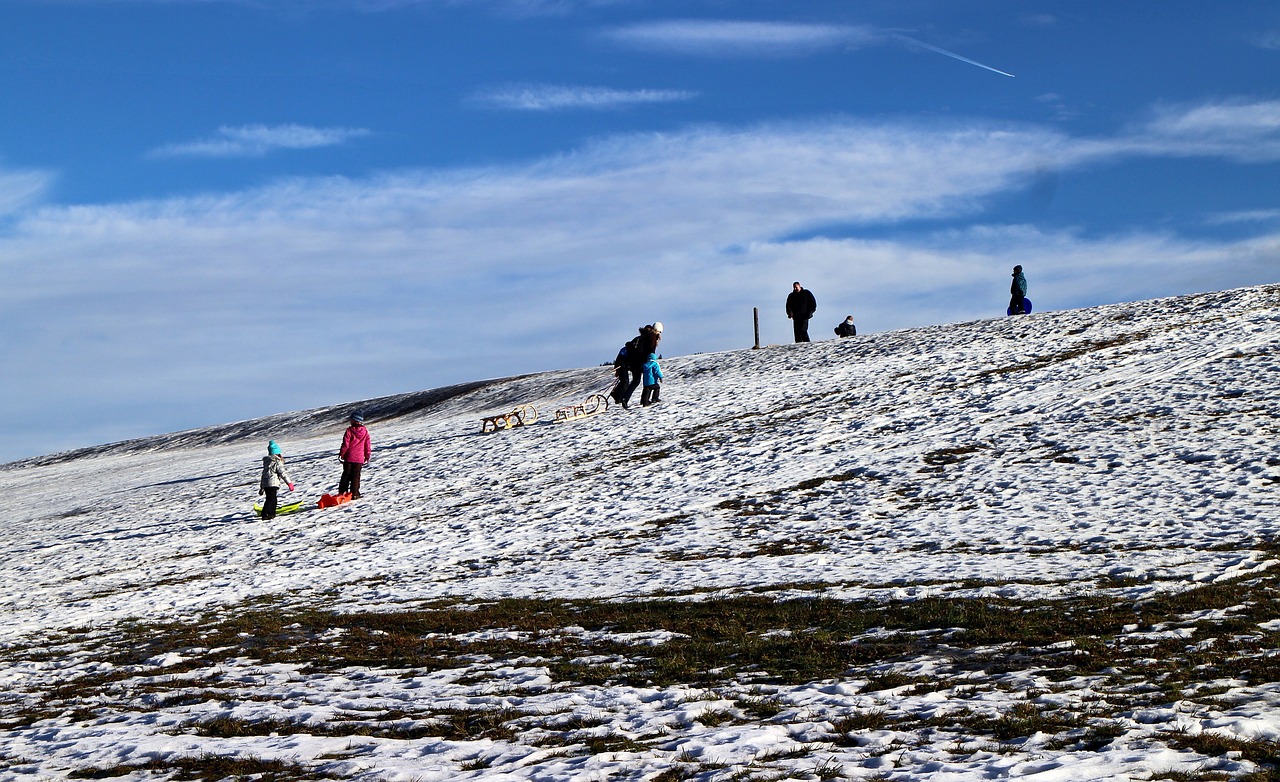 leisure winter snow free photo