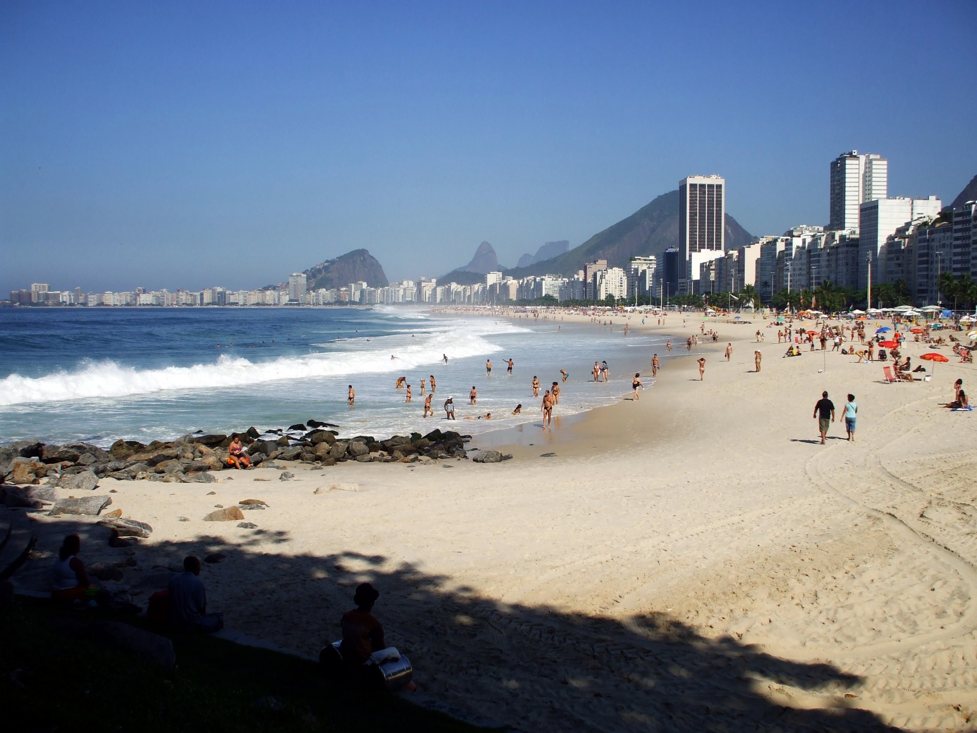 leme ipanema rio de janeiro free photo