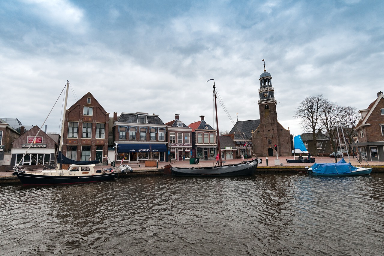 lemmer port netherlands free photo