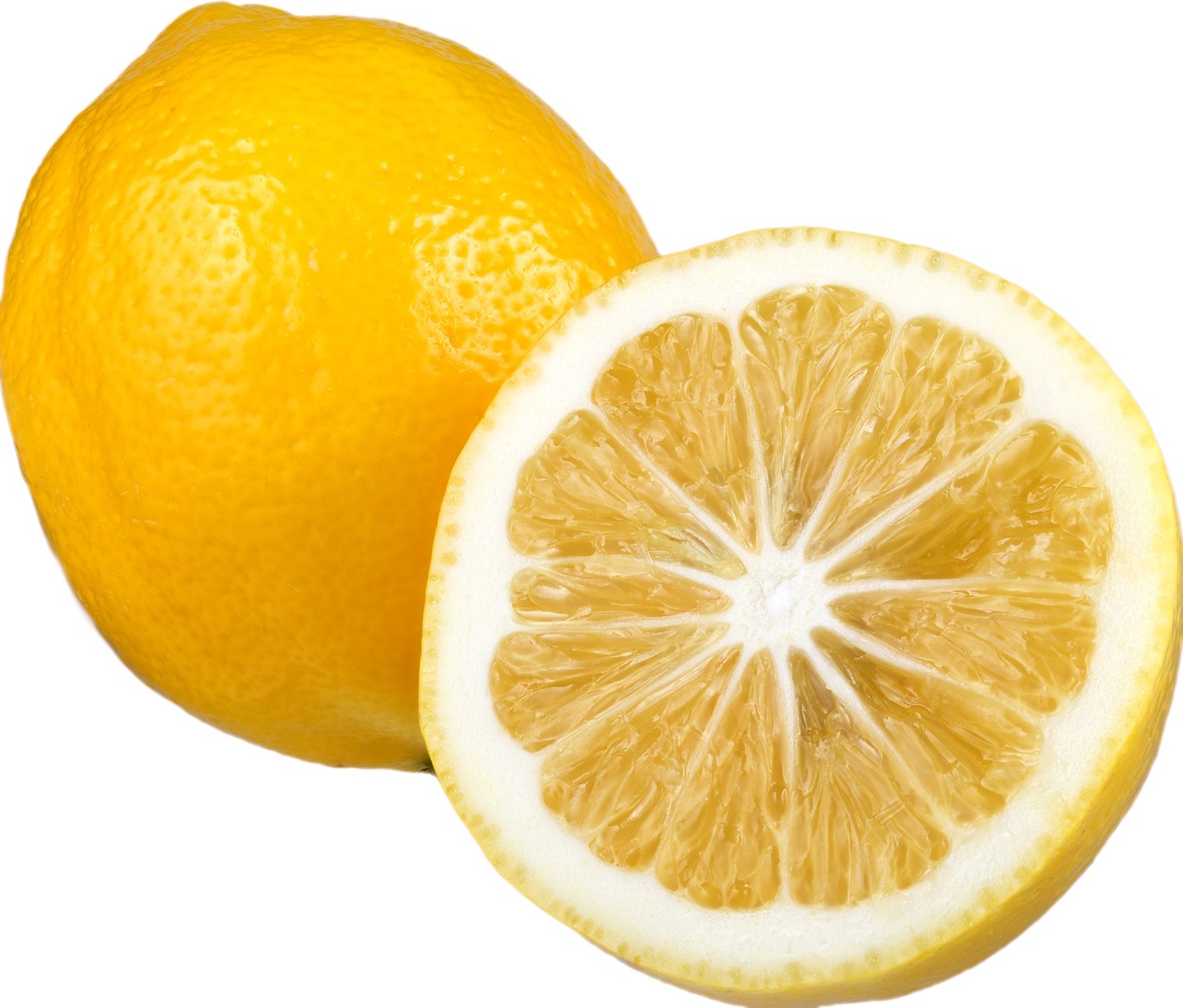 lemon sliced lemon fruit free photo