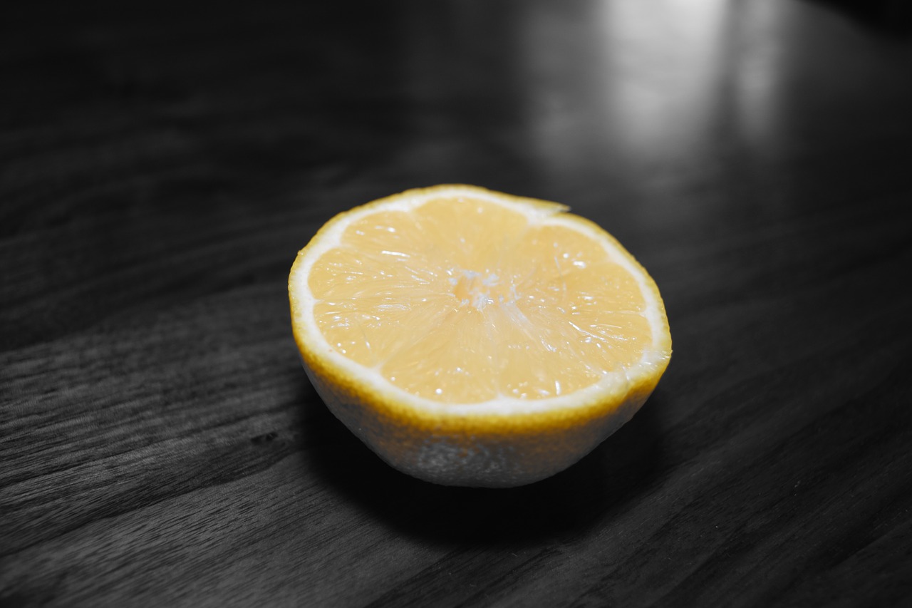 lemon sour yellow free photo