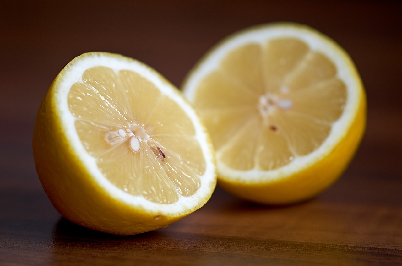 lemon fruit yellow free photo