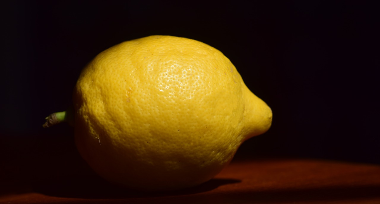 lemon citrus fruit yellow free photo