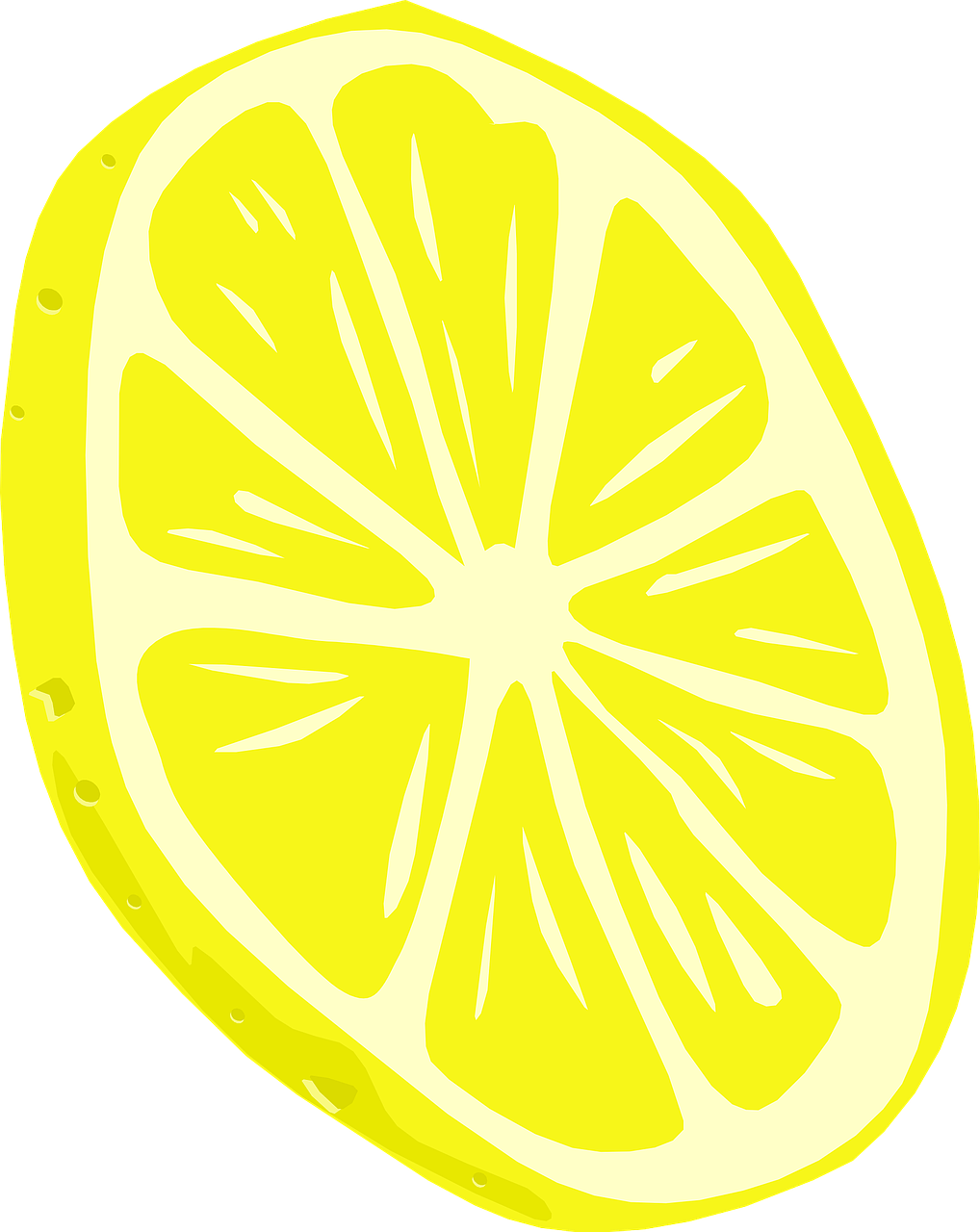lemon slice food free photo