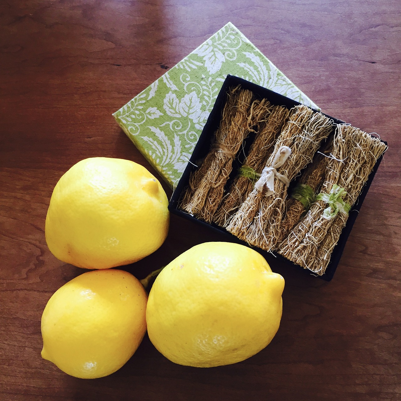 lemon lemons vetiver free photo