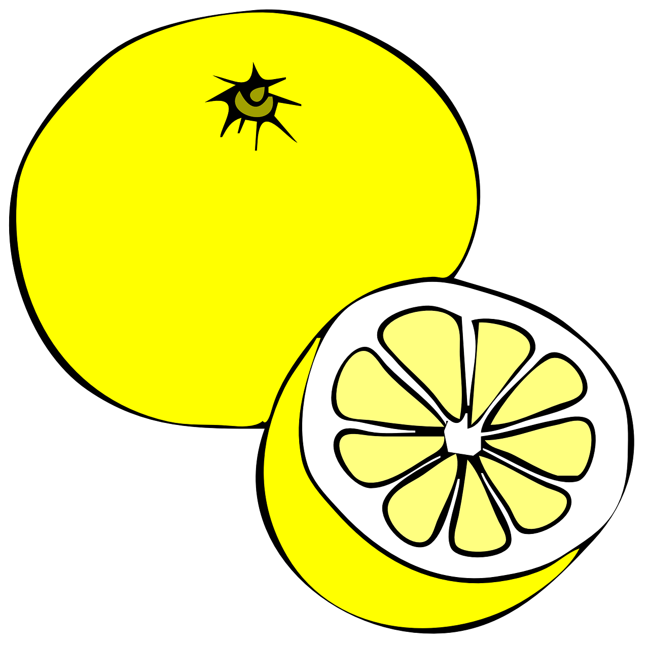 lemon grapefruit fruit free photo