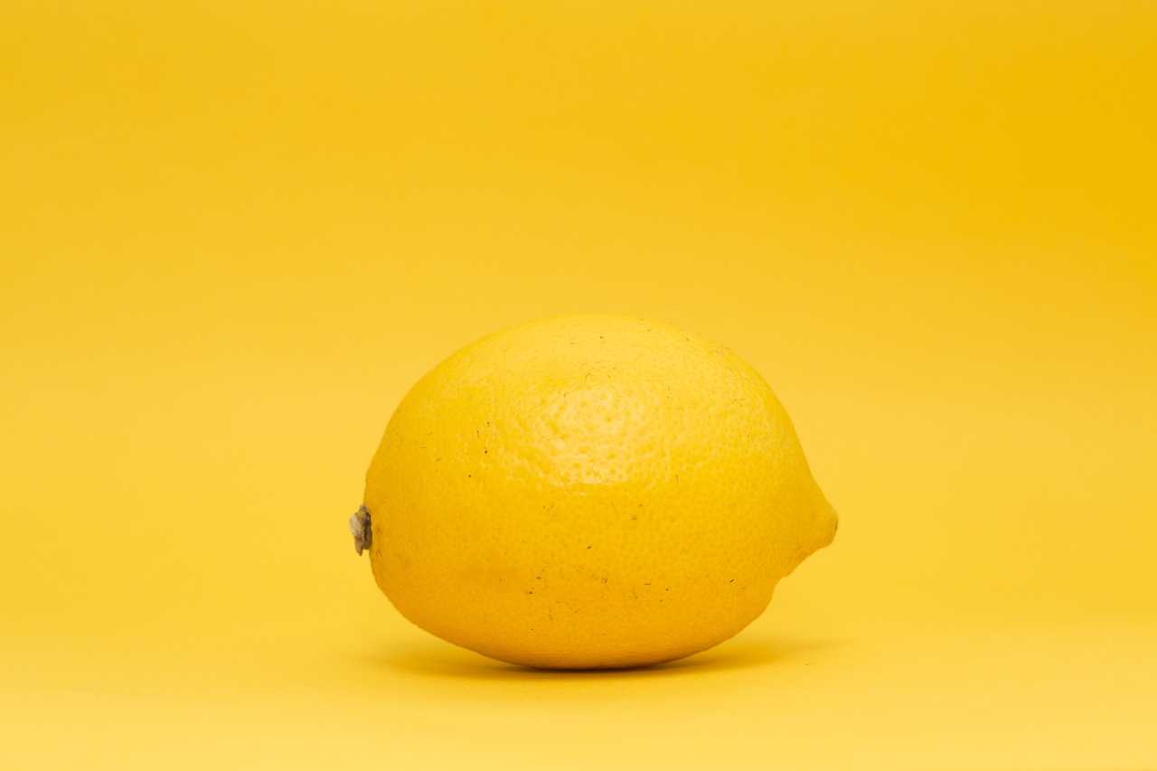 lemon  fruit  sour free photo