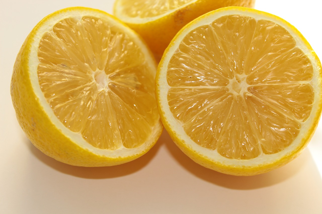 lemon  white  yellow free photo