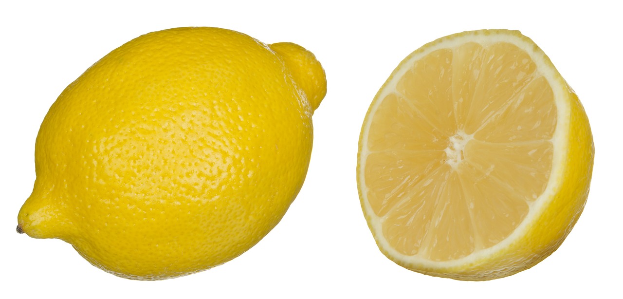 lemon ripe fresh free photo