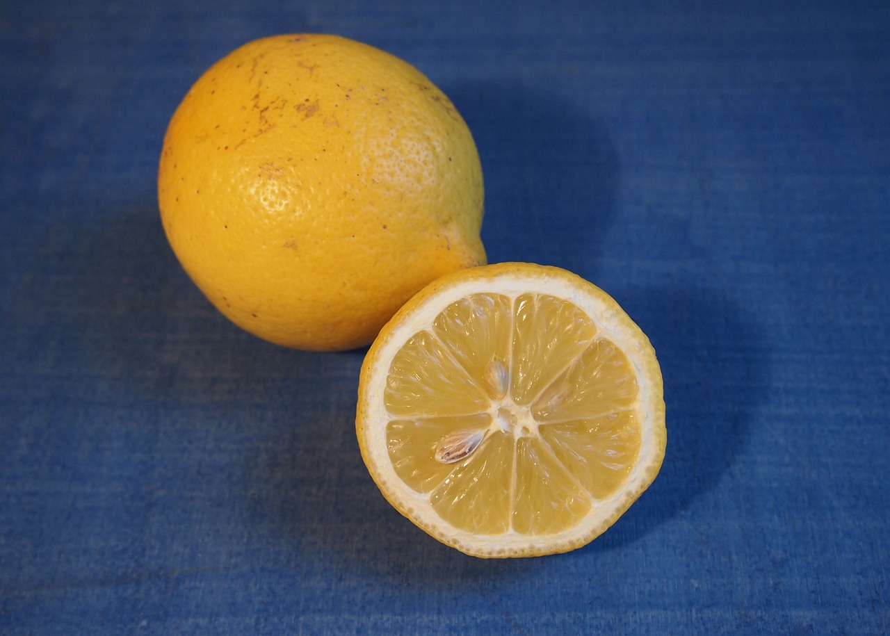 lemon yellow fruit free photo