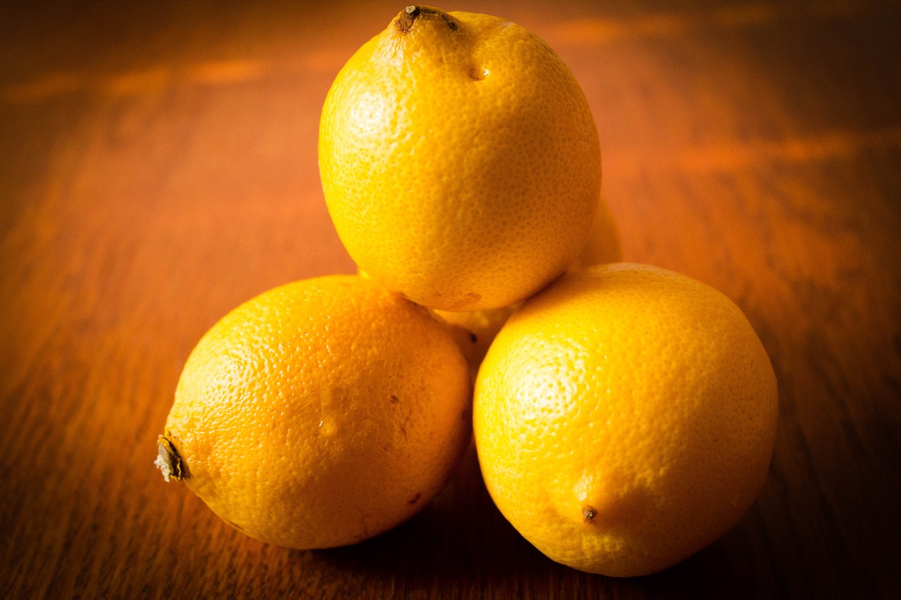 lemon yellow fruit free photo