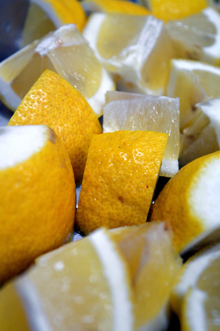 lemon fruit fresh free photo