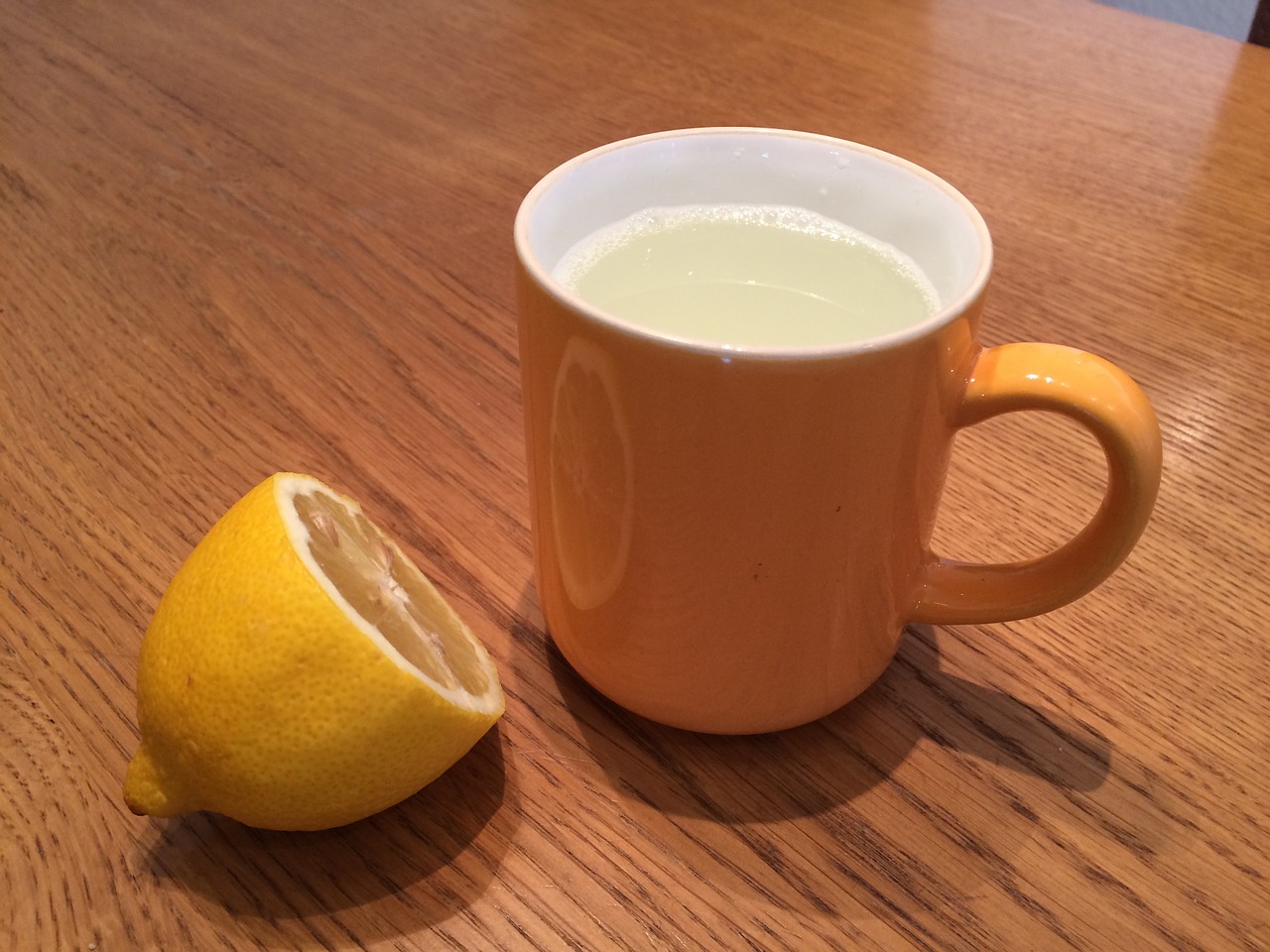 lemon tea cold healthy free photo