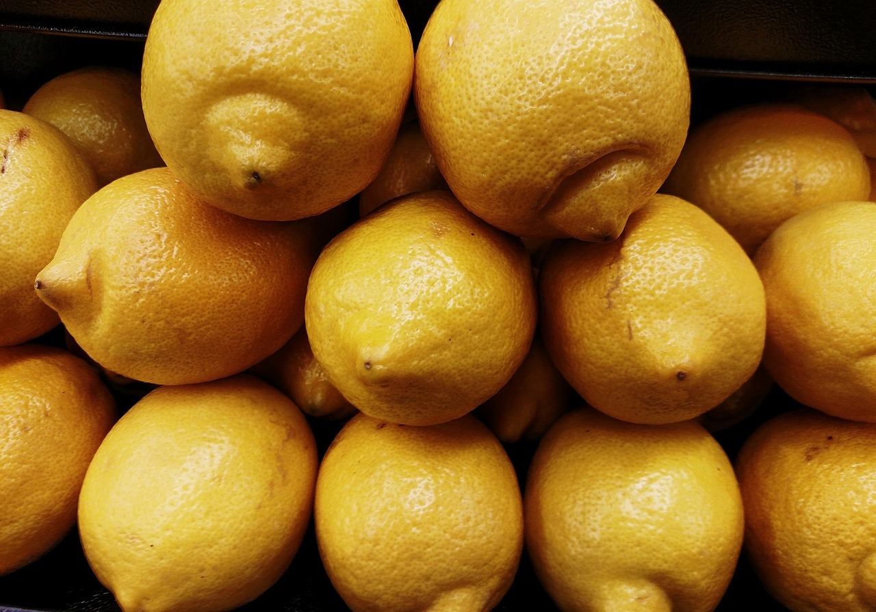 lemons citrus fruit free photo