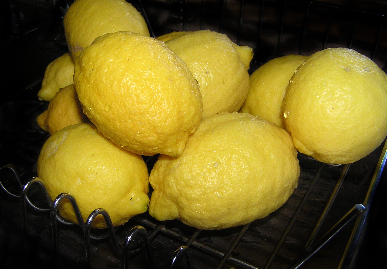 lemons citrus fruit free photo