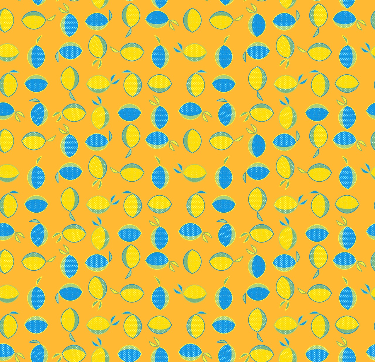 lemons  ongoing pattern  texture free photo