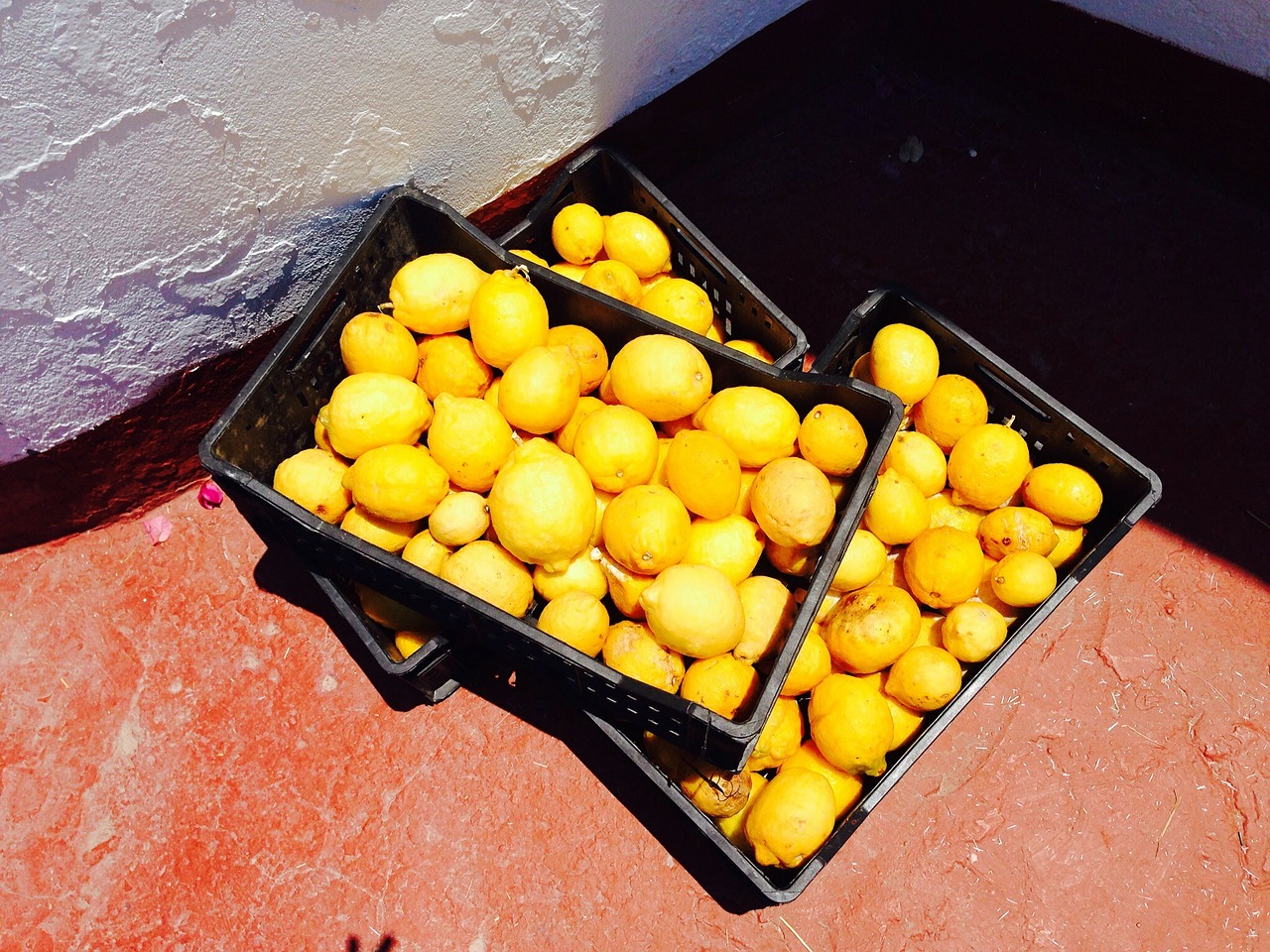 lemons fruit market free photo