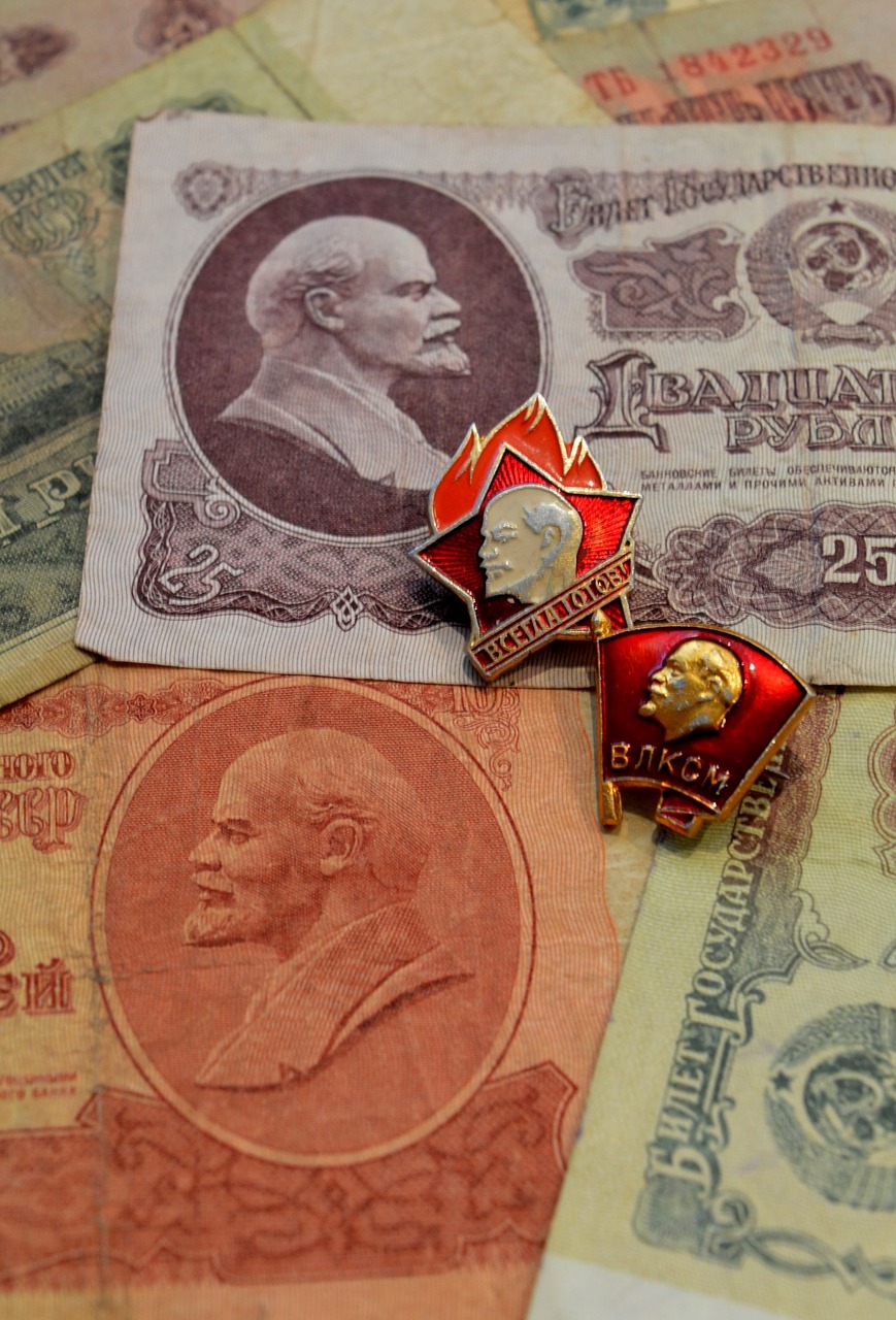 lenin soevetskie money soviet icon free photo