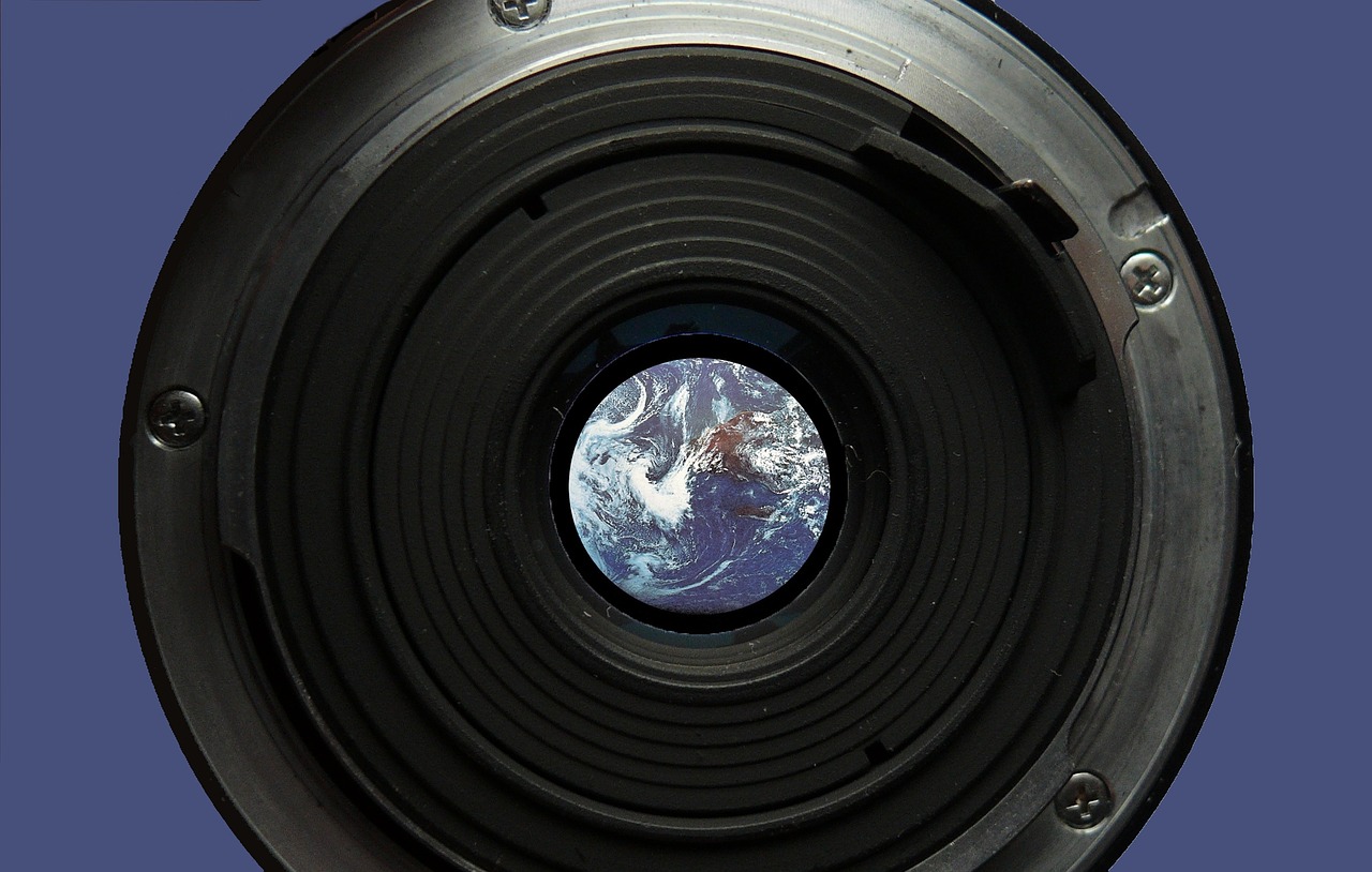 lens earth globe free photo
