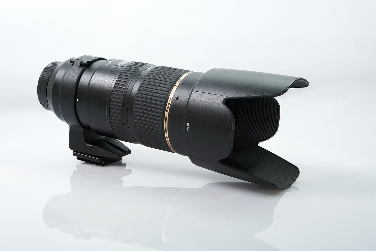 lens equipment tamron 70-200mm free photo