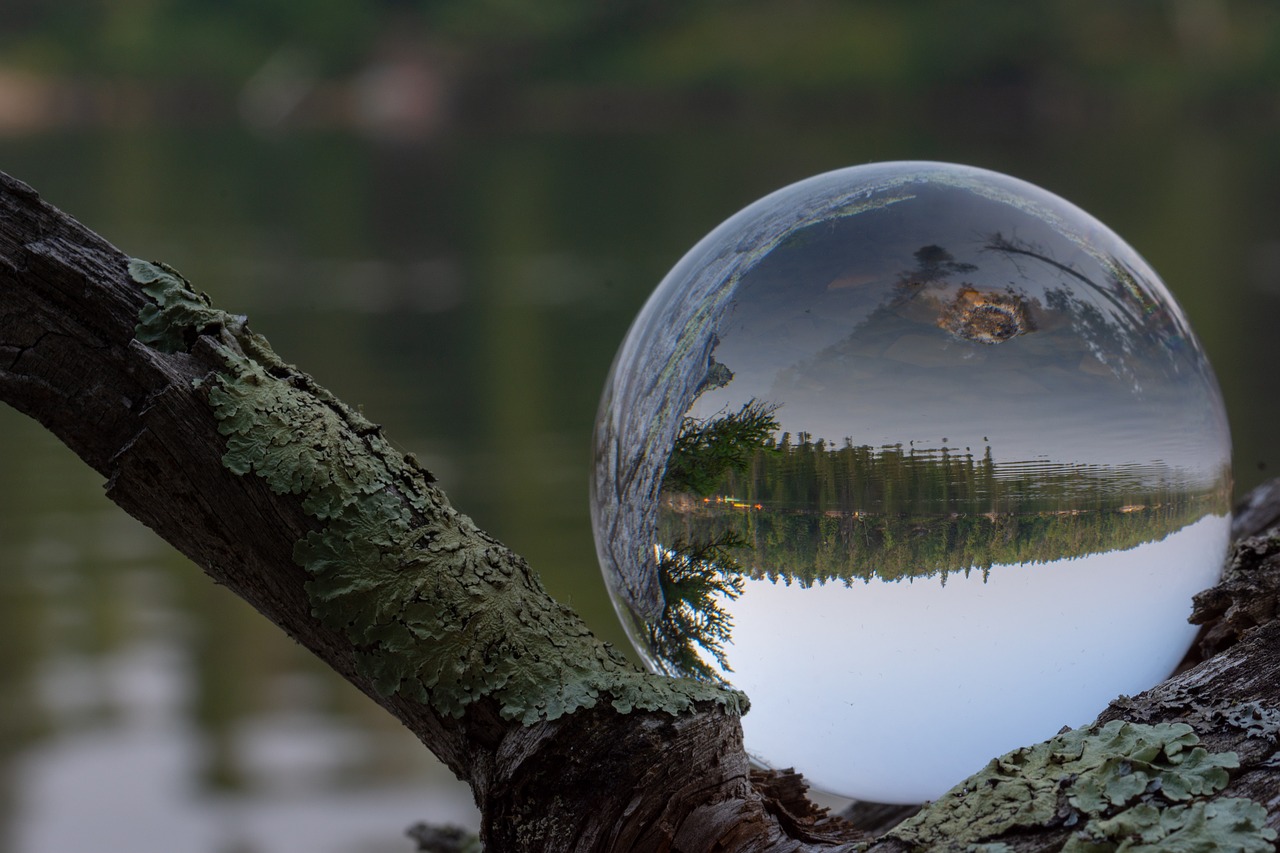 lensball  outdoor  nature free photo