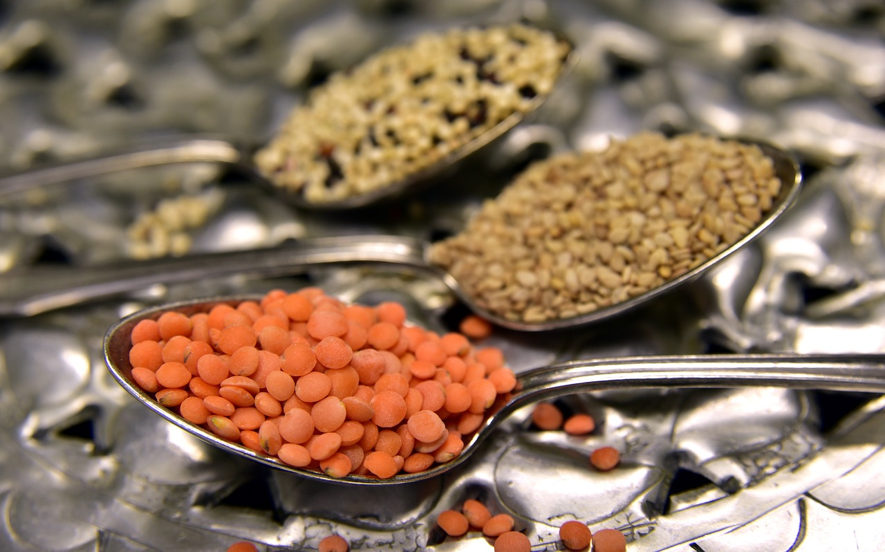 lenses  red lentils  small free photo