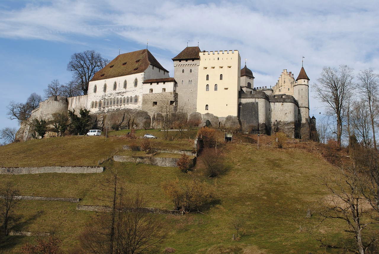 lenzburg castle aargau free photo