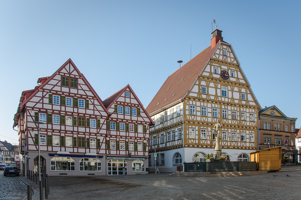 leonberg town hall marketplace free photo